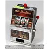 Image 1 : SLOT MACHINE BANK WITH BATTERIES (WORKS)