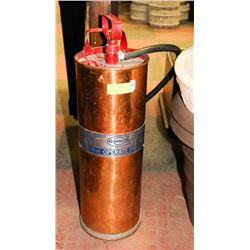 VINTAGE GENERAL COPPER FIRE EXTINGUISHER