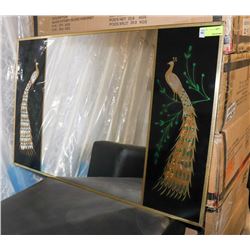 PEACOCK MIRROR.