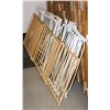 Image 1 : LARGE LOT OF ASSORTED SAFETY GATES.