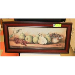 FRAMED FRUIT PICTURE