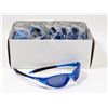 Image 1 : BOX OF OAKLEY STYLE SILVER BLUE DESIGNER
