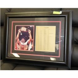 SIGNED LEON SPINKS PICTURE, HEAVYWEIGHT CHAMP