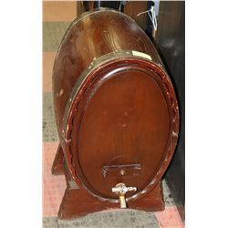ANTIQUE KEG BARREL COOLER.