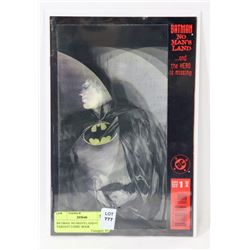 BATMAN: NO MAN'S LAND #1 VARIANT COMIC BOOK