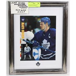 MATS SUNDIN GUARANTEED AUTHENTIC AUTOGRAPH