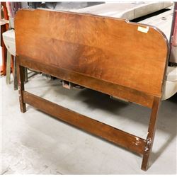 ANTIQUE QUEEN SIZE HEADBOARD
