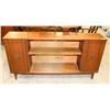 Image 1 : WOOD BUFFET, 60"X12"X32".