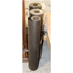 2 AND A HALF ROLLS OF ROOFING PAPER.