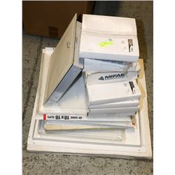 LOT OF ASSORTED SIZED ACCESS DOORS