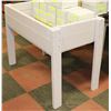 Image 1 : 36"X24"X33" RAISED WHITE PLANTER