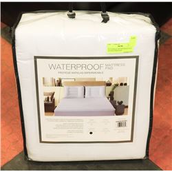 WATERPROOF MICROFIBER QUEEN SIZE MATTRESS PAD