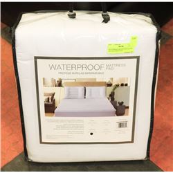 WATERPROOF MICROFIBER QUEEN SIZE MATTRESS PAD