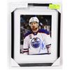 Image 1 : FRAMED ADAM LARSSON AUTOGRAPHED PHOTO.