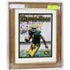 Image 1 : 16"X13" FRAMED WARREN MOON PHOTO.