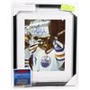 Image 1 : FRAMED GRANT FUHR STANLEY CUP AUTOGRAPHED PHOTO.