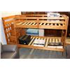 Image 1 : SOLID WOOD BUNK BED FOR 2 WITH 4-STEP