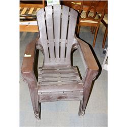 LOT OF 2 ADIRONDAK DECK CHAIRS