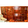 Image 1 : WOOD 4 PC WALL UNIT.