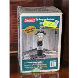COLEMAN PROPANE LANTERN W/ ELECTRONIC IGNITION