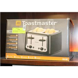 TOASTMASTER STAINLESS STEEL 4 SLICE TOASTER
