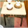 Image 1 : WOOD TONE END TABLE (22"X20"X20.5")