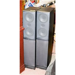 SET OF 2 TALL INFINITY STANDUP SPEAKERS 200 WATT