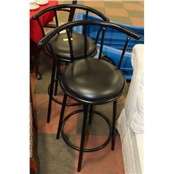 LOT OF 2 NEW SWIVEL BAR STOOLS