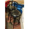 Image 1 : LOT OF 2 NEW SWIVEL BAR STOOLS