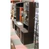 Image 1 : 6PC ESPRESSO COLORED ENTERTAINMENT UNIT