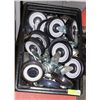 Image 1 : BASKET OF NEW CASTER WHEELS