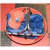 Image 1 : OILERS HAT L/XL, OILERS ZIPPERED SHOPPING BASKET