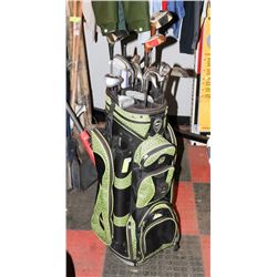 DATREK GOLF BAG WITH TOUR MODEL 3 CLUBS