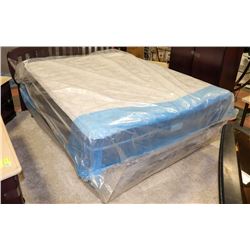 NEW SOVA SILVER QUEEN SIZE EURO TOP MATTRESS AND