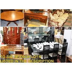 FEATURED: ESTATE FURNISHINGS!