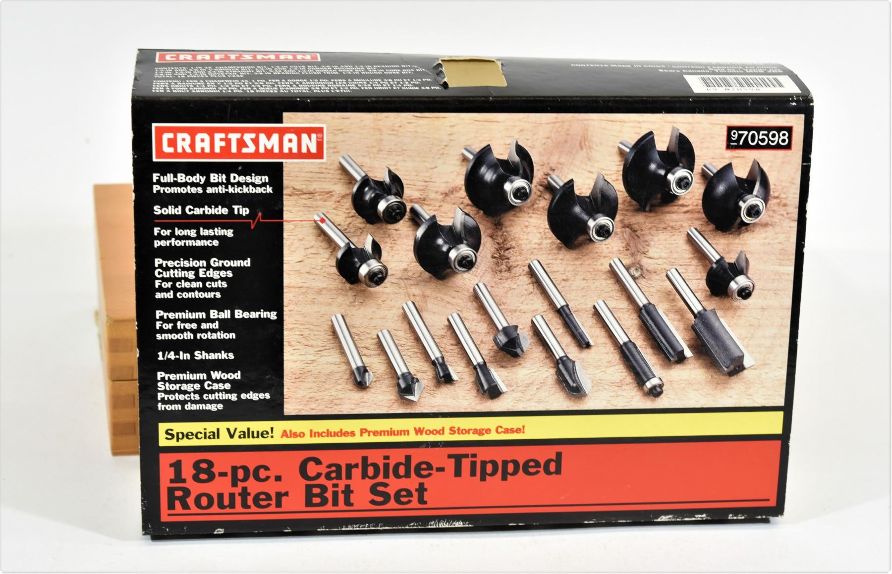 Craftsman 18 pce Router Bits