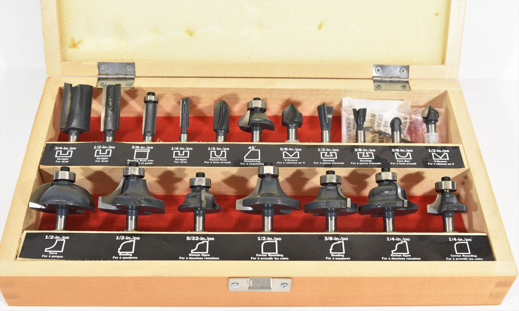 Craftsman 18 pce Router Bits