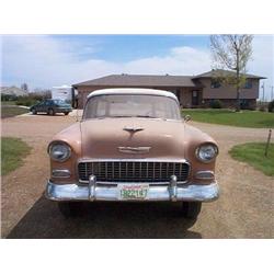 1955 CHEVROLET 210 4DR STATIONWAGON! -A2