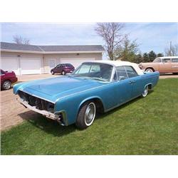 1962 LINCOLN 4DR SUICIDE CONVERTIBLE-A4