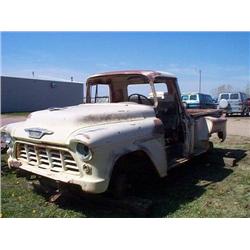 1955 CHEVROLET 3200 PICKUP-PARTS-PROJECT- A9