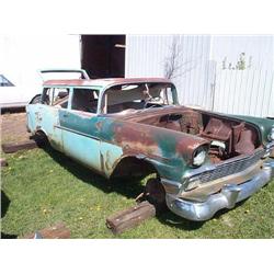 1956 CHEVROLET 4DR POST WAGON-A10