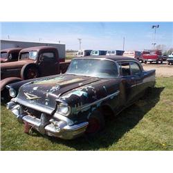 1957 CHEVROLET 4DR HARDTOP BELAIR-PARTS-PROJECT-A