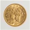 Image 3 : 1876 $20 Liberty Head Double Eagle Gold Coin NGC MS61