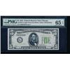 Image 1 : 1934 $5 Chicago Federal Reserve Note PMG 65EPQ