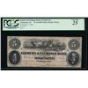 Image 1 : 1861 $5 Farmers and Exchange Bank Obsolete Note PCGS 25