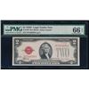 Image 1 : 1928F $2 Legal Tender Note PMG 66EPQ
