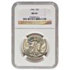 Image 1 : 1946 Walking Liberty Half Dollar Coin NGC MS65