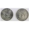 Image 2 : 1986 & 1987 AMERICAN SILVER EAGLES