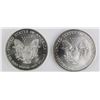 Image 2 : 1999 & 1998 AMERICAN SILVER EAGLES
