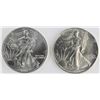 Image 1 : 1997 & 1986 AMERICAN SILVER EAGLES